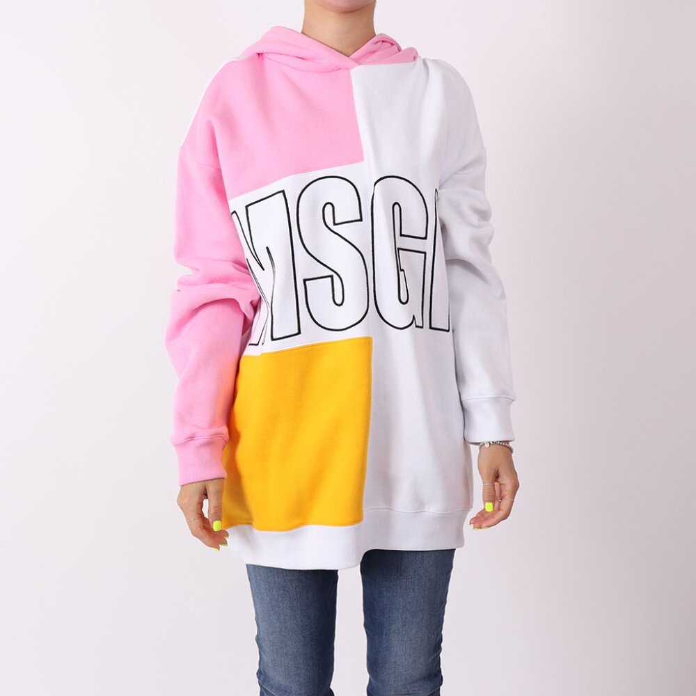 NWT - MSMG Color Block Logo Women's Sweatshirt ✨